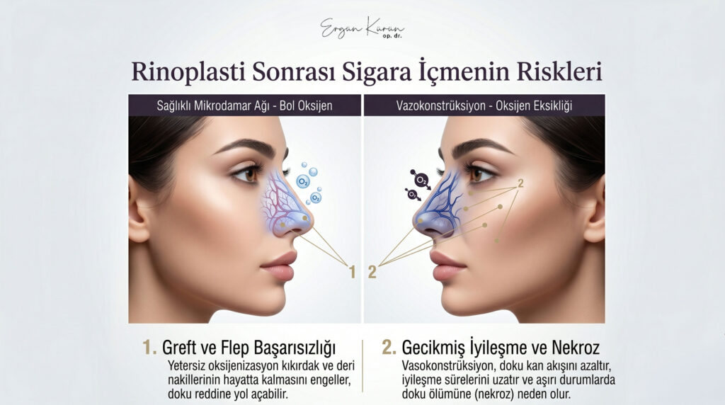 Burun Estetiği Sonrası Sigara Zararları
