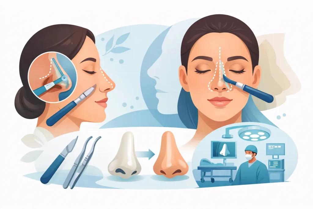 Septoplasti ve Rinoplasti Birlikte Olur mu?